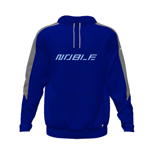 [CUS-DFW-HOOD-FLC-LSL-RYL-YXS-LOGO1] Hoodie (Youth XS, Royal, Logo 1)