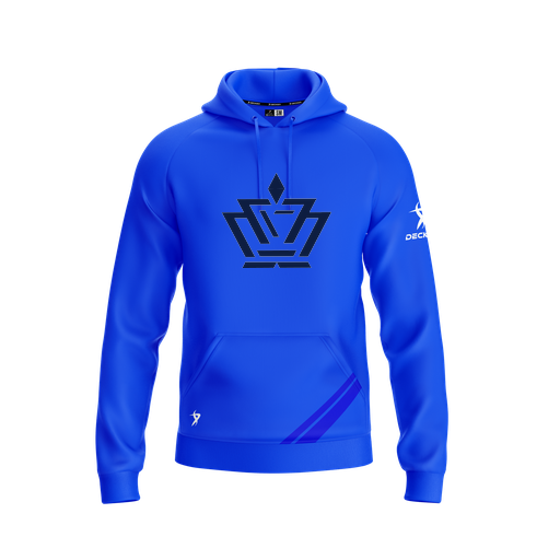 [FOLHSMRY-YXS-LOGO2] Decker Summit Hoodie (Youth XS, Royal, Logo 2)