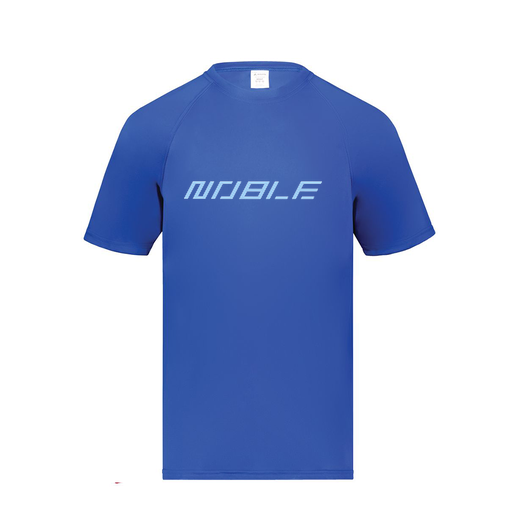 [2790.060.S-LOGO1] Men's Smooth Sport T-Shirt (Adult S, Royal, Logo 1)