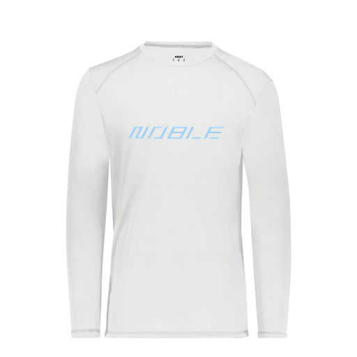 [6846.005.S-LOGO1] Youth SoftTouch Long Sleeve (Youth S, White, Logo 1)