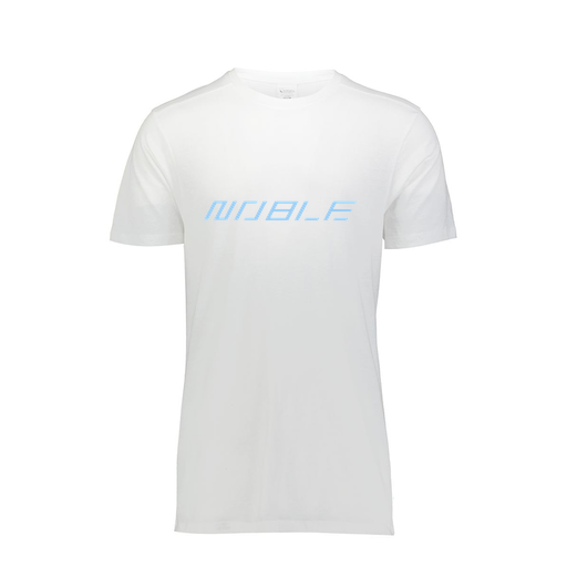 [3066.005.S-LOGO1] Youth Ultra-blend T-Shirt (Youth S, White, Logo 1)