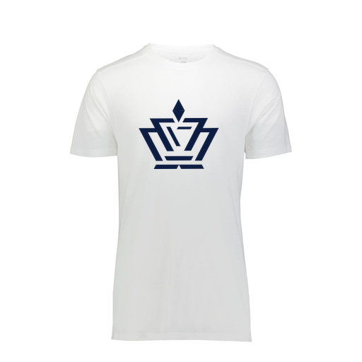 [3066.005.S-LOGO2] Youth Ultra-blend T-Shirt (Youth S, White, Logo 2)