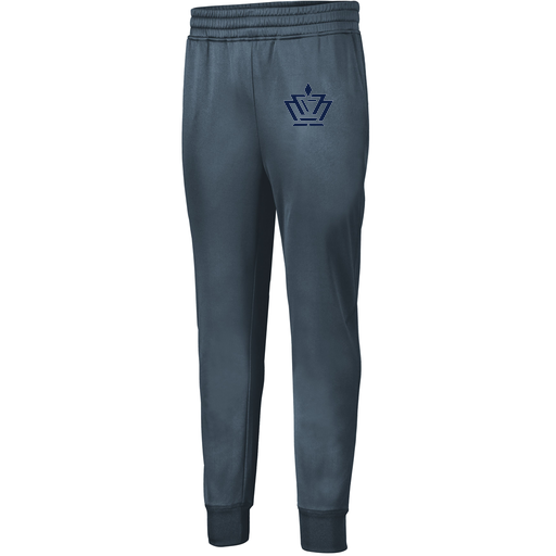[5566.059.XS-LOGO2] Men's PERFORMANCE FLEECE JOGGER (Adult XS, Gray, Logo 2)