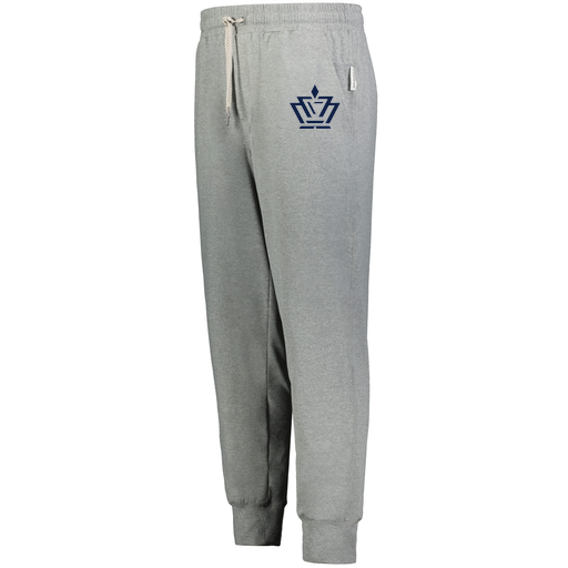 [222699.013.XXS-LOGO2] YOUTH VENTURA SOFT KNIT JOGGER (Youth XXS, Silver, Logo 2)