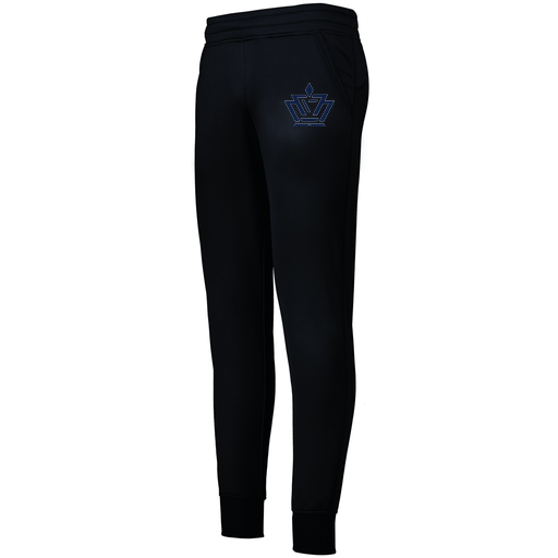 [5568.080.XS-LOGO2] Ladies Performance Jogger (Female Adult XS, Black, Logo 2)